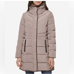 Cole Haan Women's 32” Puffer Coat Medium